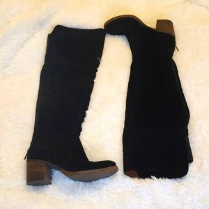 Lucky Brand Suede Over the Knee Boots
